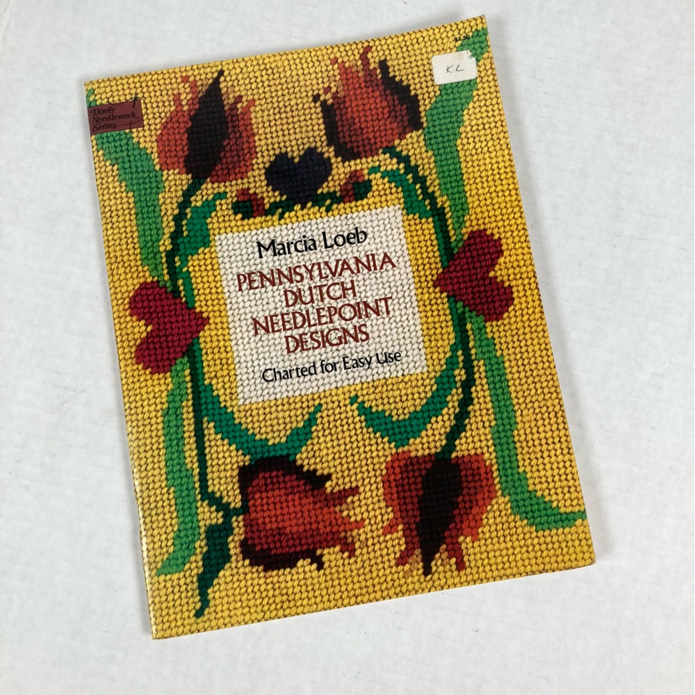 Pennsyvania Dutch Needlepoint Designs Charted For Easy Use Marcia Loeb 1976